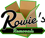 Rowie's Removals logo